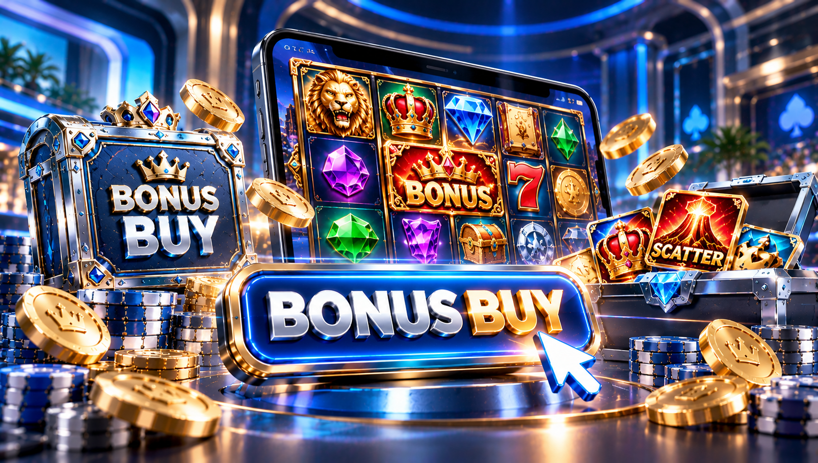 Neon Bonus Buy Casino Showcase