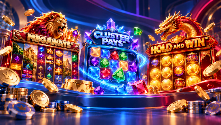Neon Megaways, Cluster Pays and Hold & Win